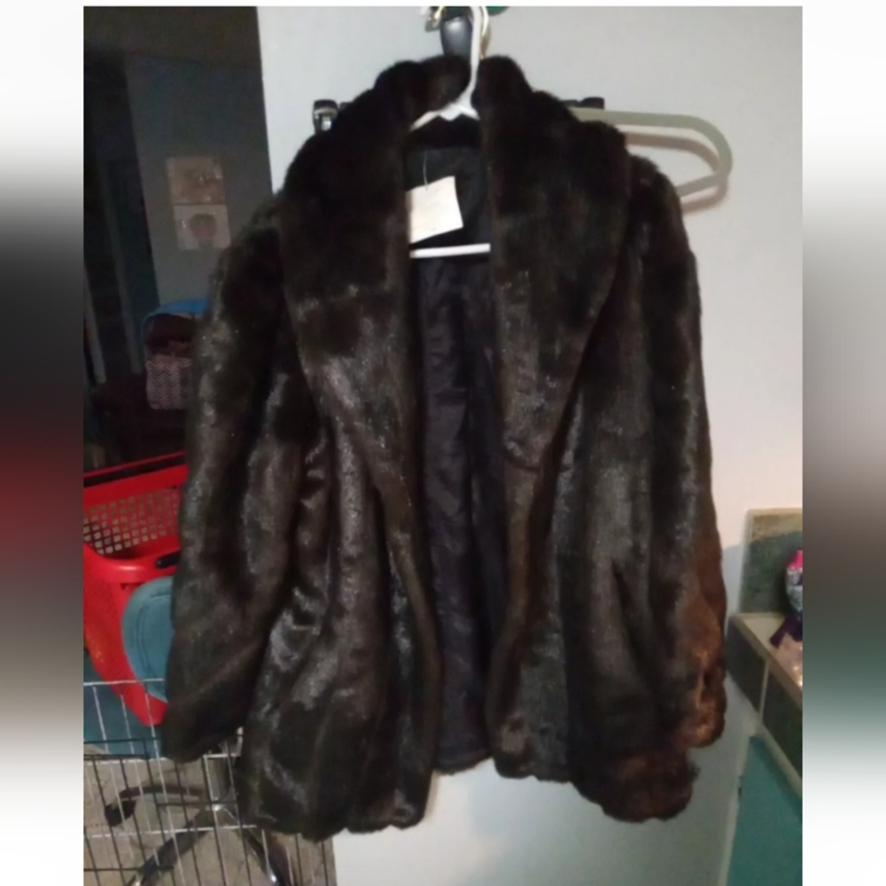 Vintage NWT BFA Reversible Coat Size Med